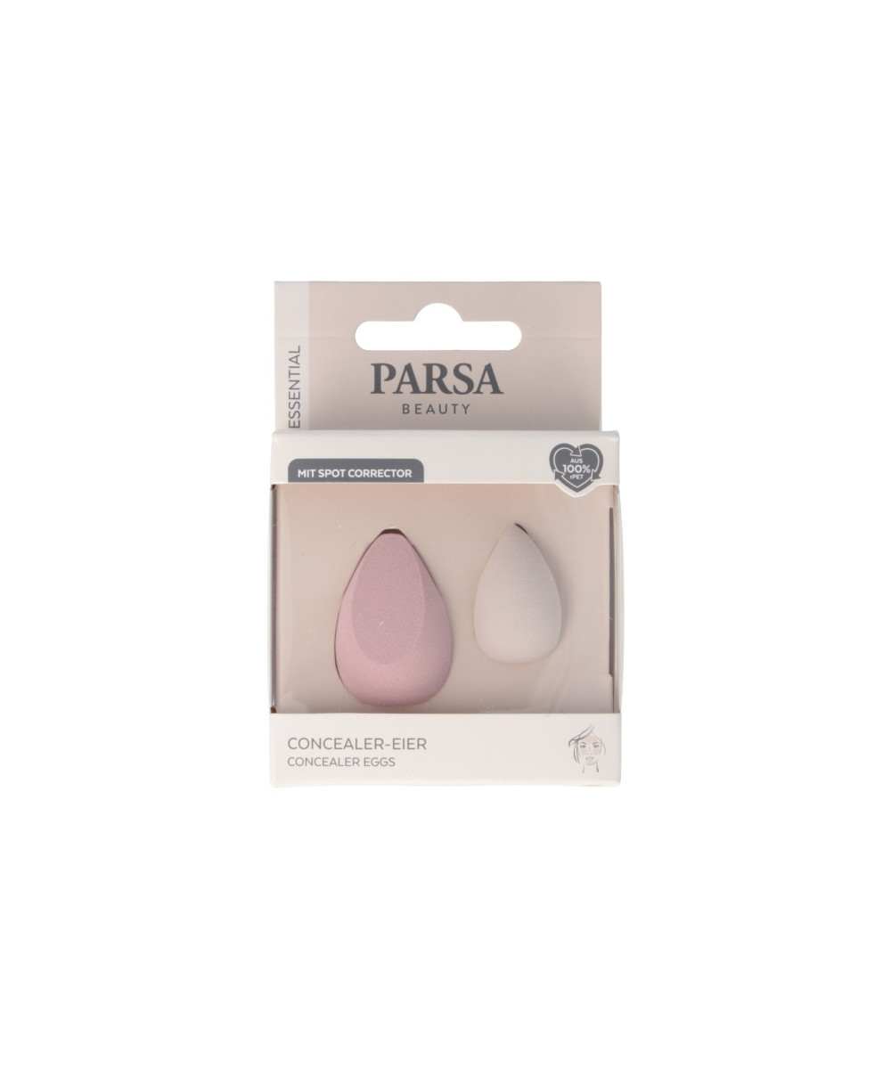 PARSA ESSENTIAL makiažo kempinėlės maskavimo priemonei, 2 vnt.