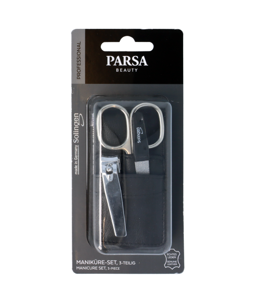 PARSA PROFESSIONAL SOLINGEN manikiūro rinkinys, 3 vnt, be nikelio