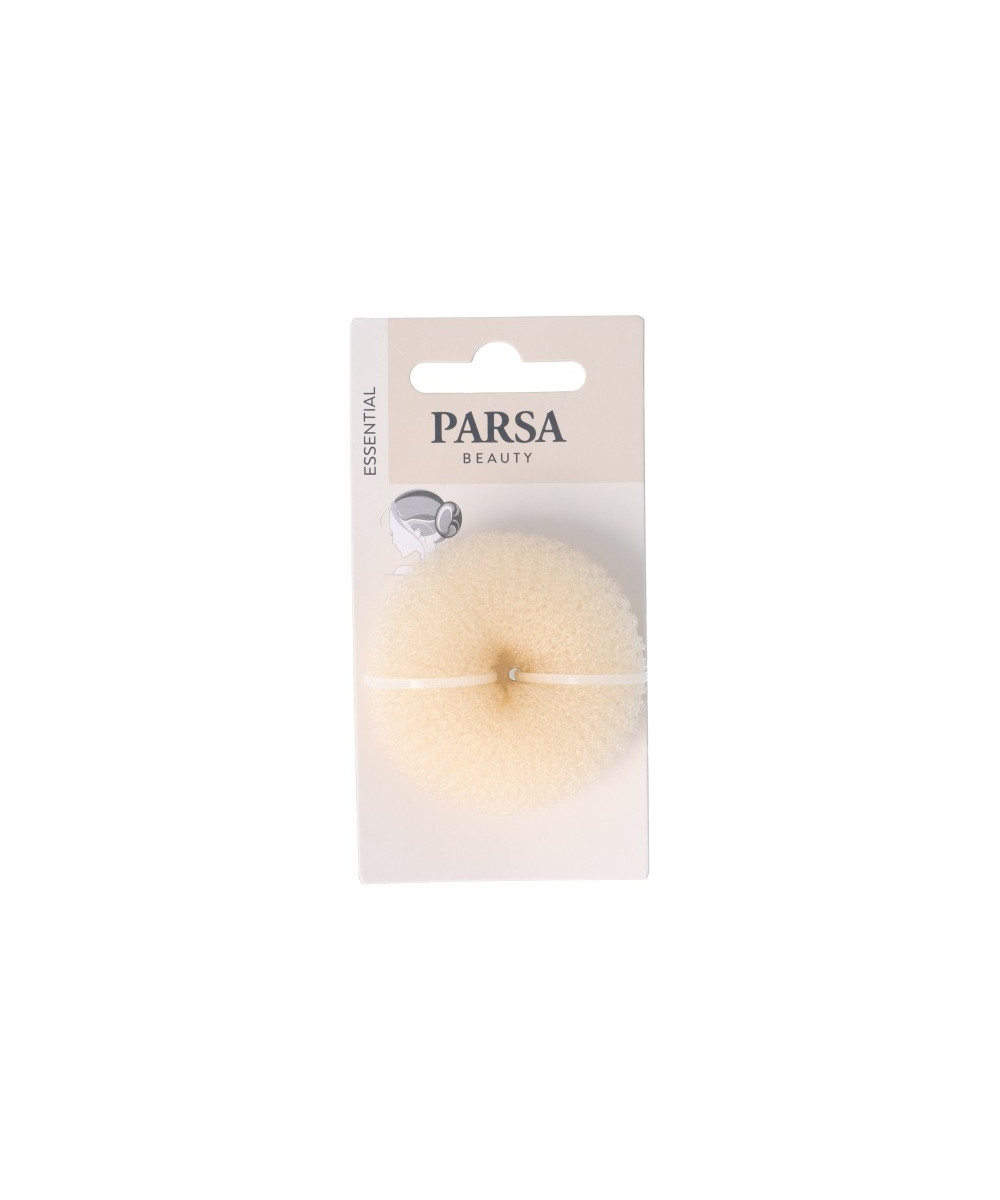 PARSA ESSENTIAL plaukų formavimo spurga "Hair Donut", maža, šviesi sp.