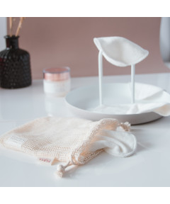 PARSA ECO atkārtoti lietojami tīrīšanas diski no bambusa viskozes, 7 gab.