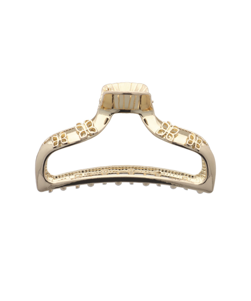 PARSA SIGNATURE plaukų žnyplės, metalinės, aukso sp. 3