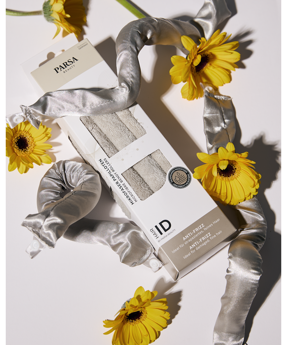 PARSA HAIR ID plaukų garbanojimo juostos, mikropluoštas, 6 vnt. 5