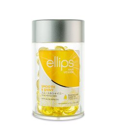ELLIPS „Smooth & Shiny“ vitamīni matu apjoma palielināšanai