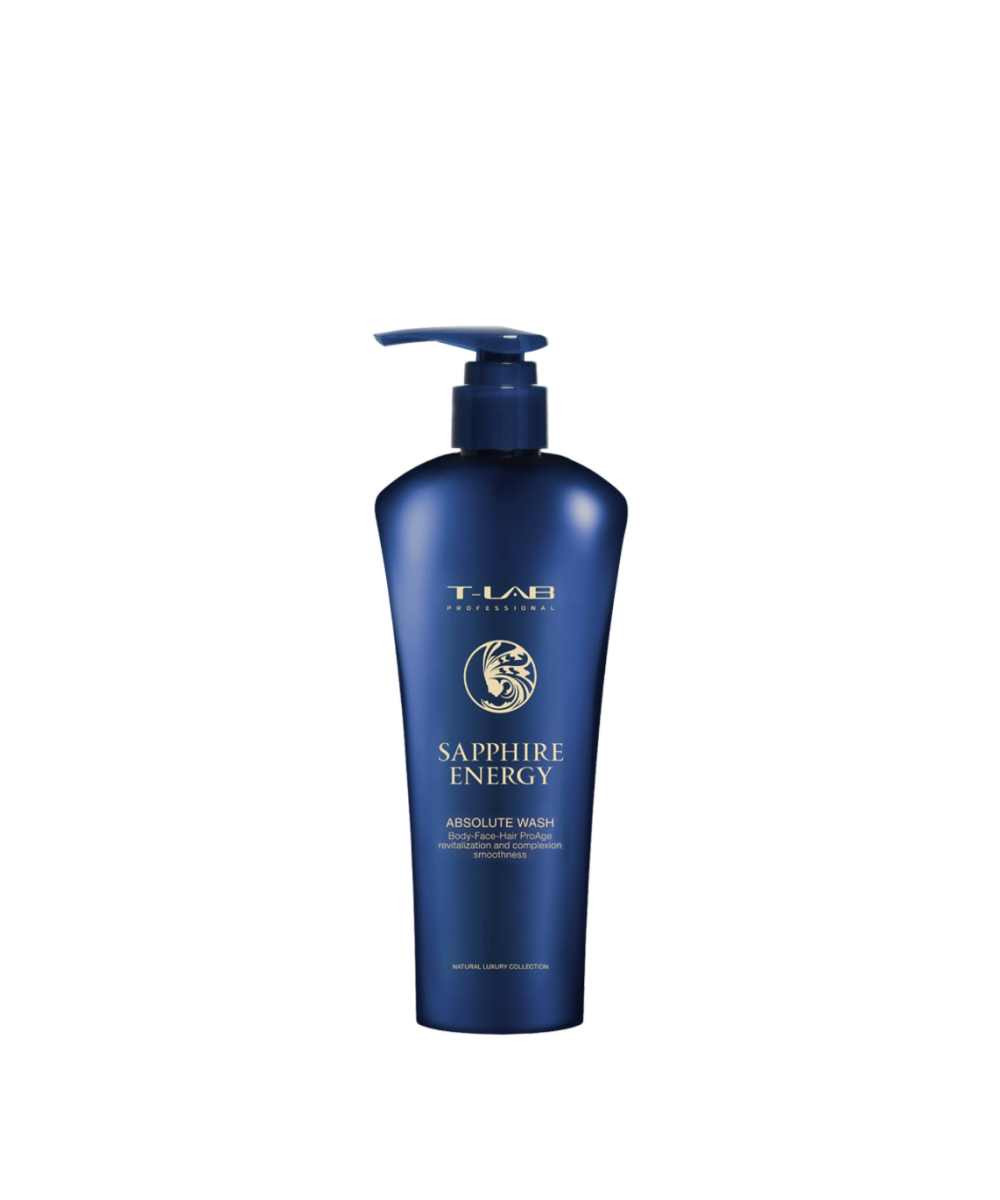 T-LAB Professional SAPPHIRE ENERGY kūno prausiklis, 300ml
